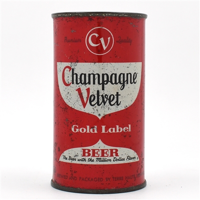 Champagne Velvet Beer Color Series Flat Top RED SCARCE 49-5