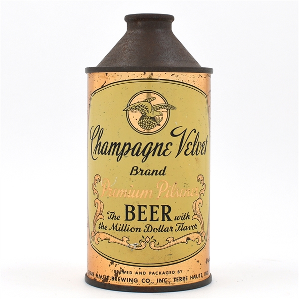 Champagne Velvet Beer Cone Top 1944 POLICY 157-6