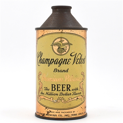 Champagne Velvet Beer Cone Top 1944 POLICY 157-6