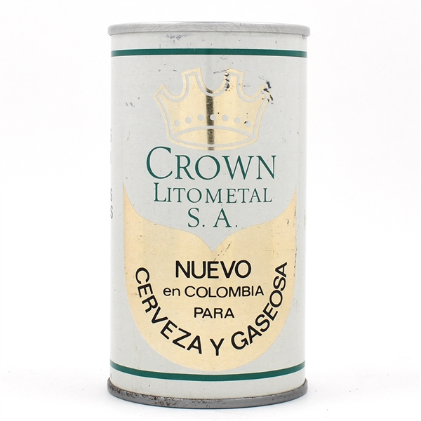 Crown Litometal SA Columbian Promotional Salesman Sample Pull Tab