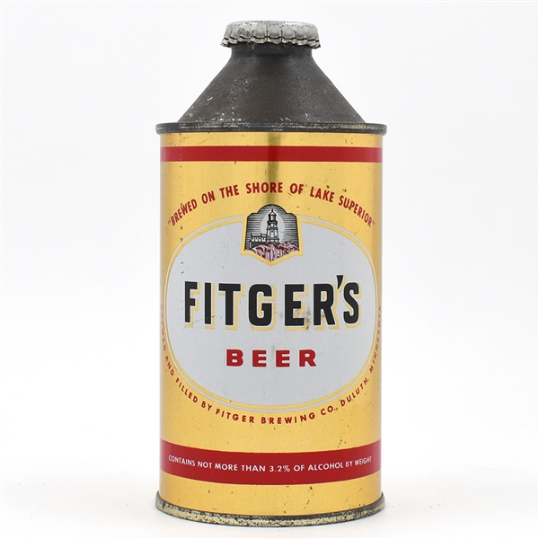 Fitgers Beer Cone Top CRISP CLEAN 162-22