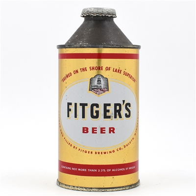 Fitgers Beer Cone Top CRISP CLEAN 162-22