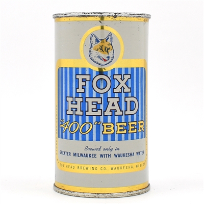 Fox Head 400 Beer Flat Top WAUKESHA 66-14