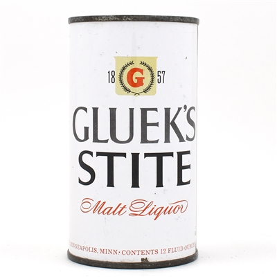 Glueks Stite Malt Liquor Flat Top 70-11