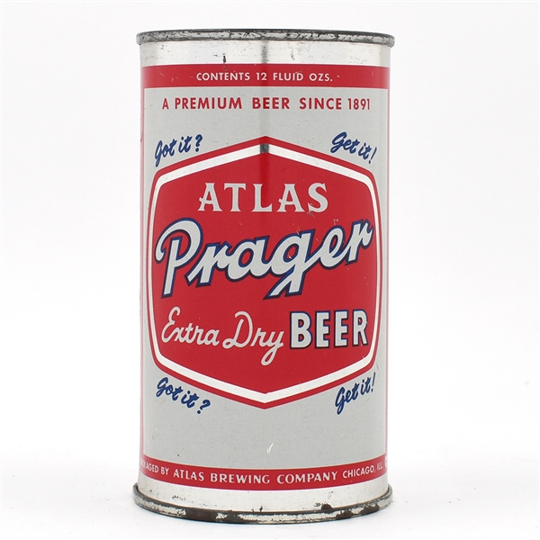 Atlas Prager Beer Flat Top 32-25