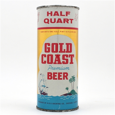 Gold Coast Beer 16 Ounce Flat Top 9-0-5 229-28