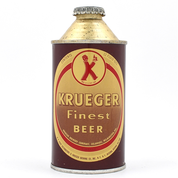 Krueger Beer Cone Top SUPERB 172-6