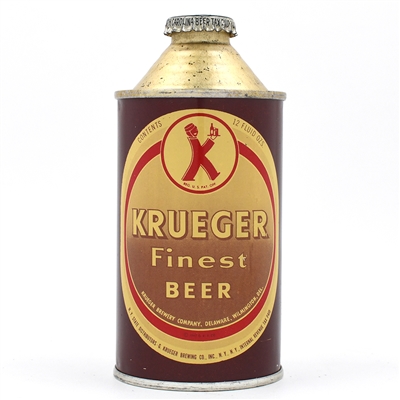 Krueger Beer Cone Top SUPERB 172-6