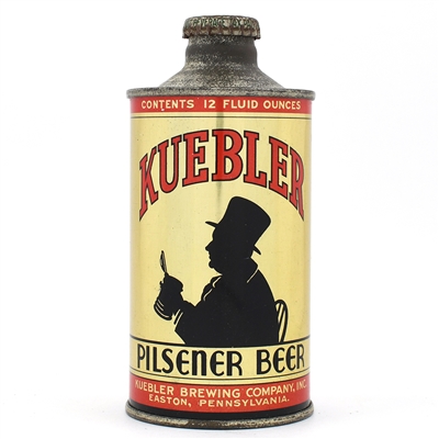 Kuebler Beer Cone Top SWEET RARE SILHOUETTE 172-18