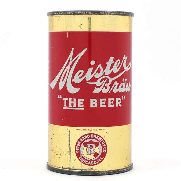 Meister Brau Beer Instructional Flat Top METALLIC SCARCE 95-4 USBCOI 527