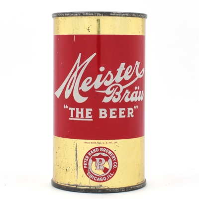 Meister Brau Beer Instructional Flat Top METALLIC SCARCE 95-4 USBCOI 527
