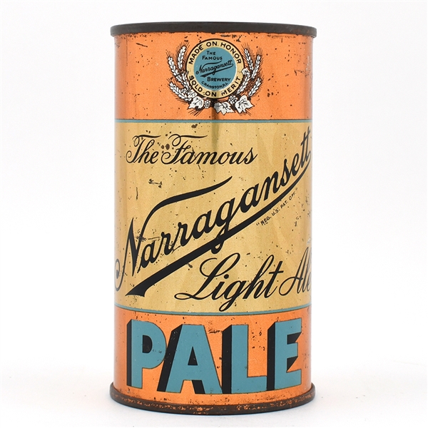 Narragansett Pale Ale Flat Top NON-OI UNLISTED