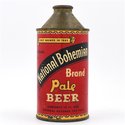 National Bohemian Beer Cone Top 175-5