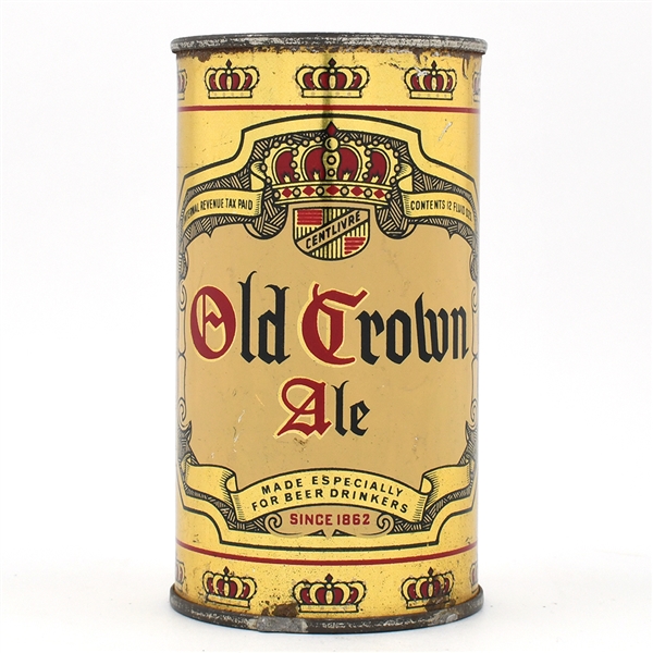 Old Crown Ale Instructional Flat Top 104-37 USBCOI 586