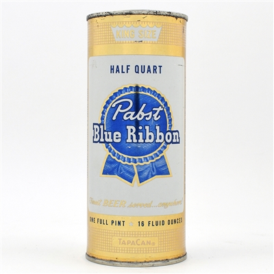 Pabst Blue Ribbon Beer 16 Ounce Flat Top LOS ANGELES TOUGH UNLISTED