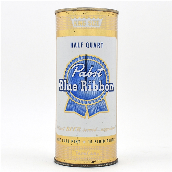 Pabst Blue Ribbon Beer 16 Ounce Flat Top MILWAUKEE 233-24