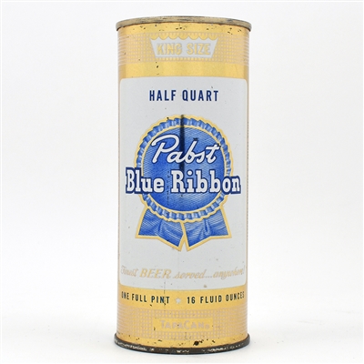 Pabst Blue Ribbon Beer 16 Ounce Flat Top MILWAUKEE 233-24