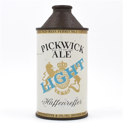 Pickwick Light Ale Cone Top 179-7