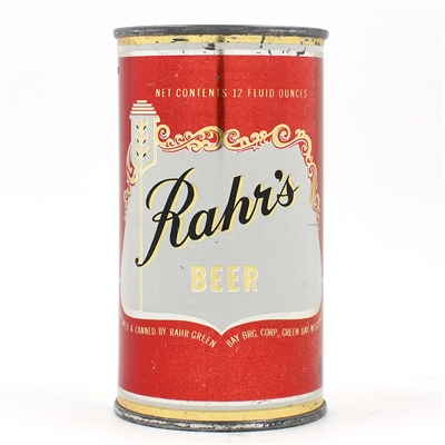 Rahrs Beer Flat Top KEGLINED 117-19