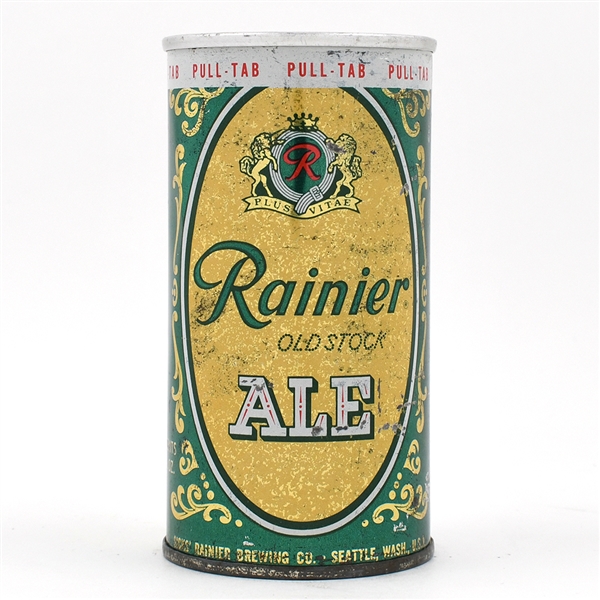 Rainier Ale 11 Ounce  Zip Top PULL TAB PROMO 111-22