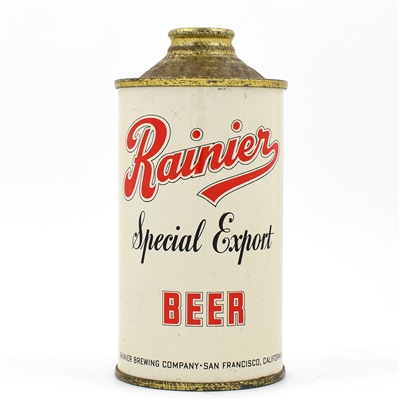 Rainier Beer Cone Top 180-12