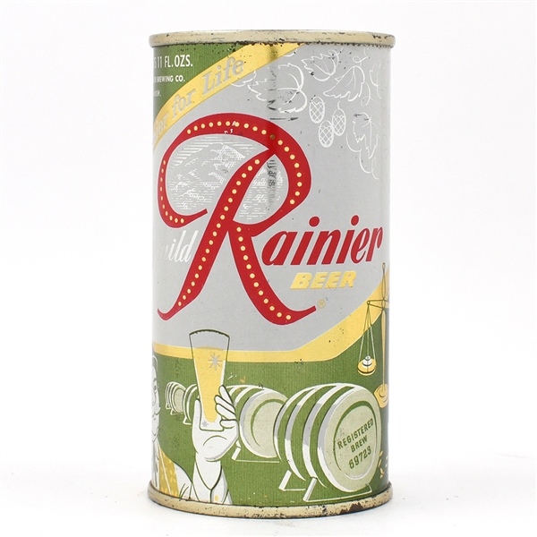 Rainier Jubilee 11 Ounce Flat Top SPECIAL CARE Olive UNLISTED