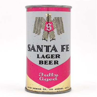 Santa Fe Beer Flat Top SCARCE CLEAN 127-17