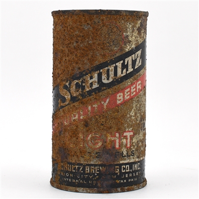 Schultz Beer Flat Top SCARCE 132-5