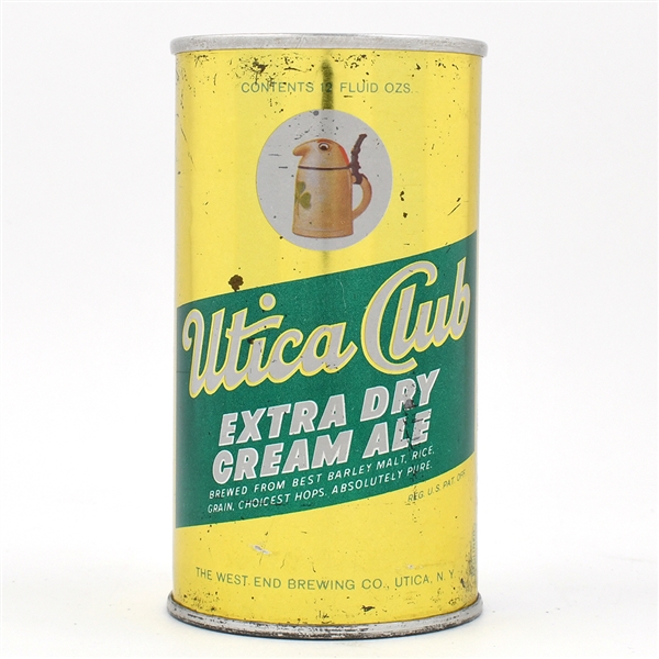 Utica Club Ale Zip Top TOUGH CLEAN 132-18