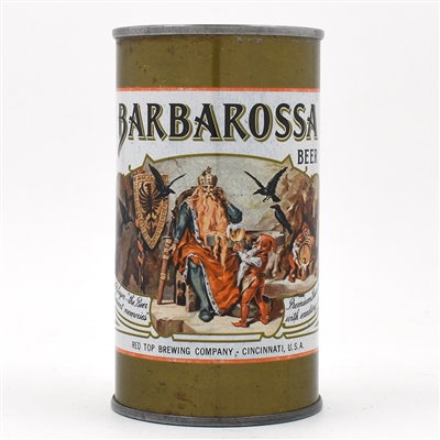 Barbarossa Beer Flat Top 34-37