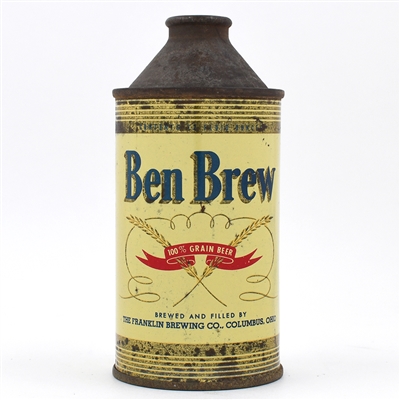 Ben Brew Beer Cone Top NON-IRTP 151-18
