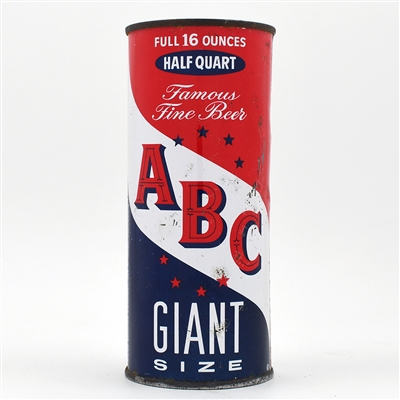 ABC Beer 16 Ounce Flat Top 224-1
