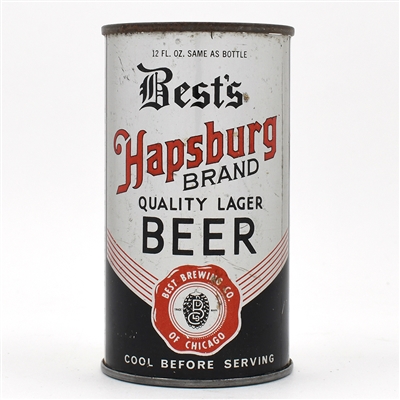 Bests Hapsburg Beer Instructional Flat Top 80-19 USBCOI 107
