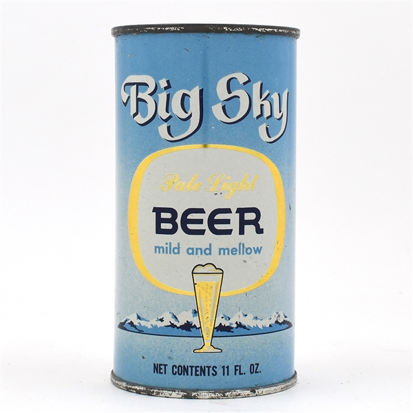 Big Sky Beer 11 Ounce Flat Top 37-8