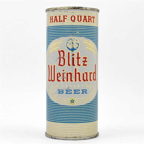 Bitz Weinhard Beer 16 Ounce Flat Top RARE AND CLEAN 225-24