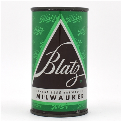 Blatz Beer Color Series Set Flat Top GREEN Tough CLEAN 39-13