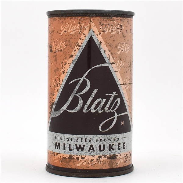 Blatz Beer Color Series Set Flat Top ORANGE Tough 39-14