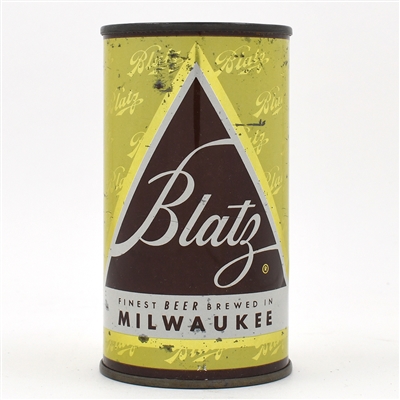 Blatz Beer Color Series Set Flat Top YELLOW Tough 39-16