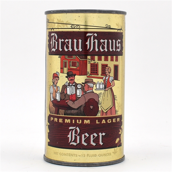 Brau Haus Beer Flat Top SCARCE CLEAN 41-5