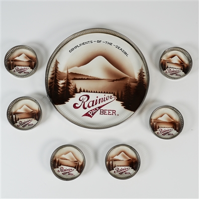 Rainier Pale Beer Holiday Issue Porcelain Tray Insert