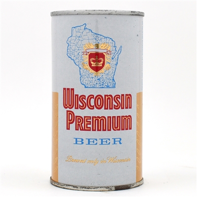 Wisconsin Premium Beer Flat Top DIV OF G HEILEMAN UNLISTED