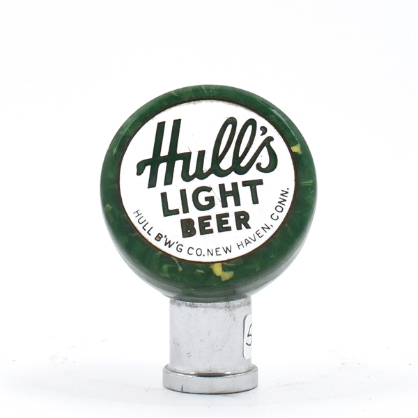 Hulls Light Beer 1930s Ball Tap Knob NICE