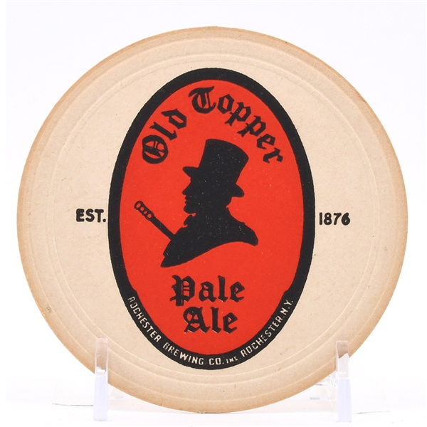 Old Topper Pale Ale 1-sided Coaster RARE