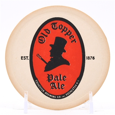 Old Topper Pale Ale 2-sided Coaster SCARCE