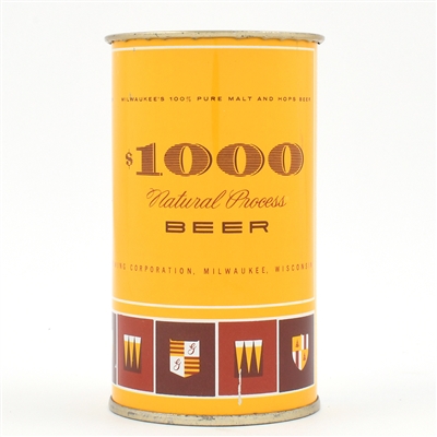1000 Dollar Beer Flat Top Drinking Cup 109-13