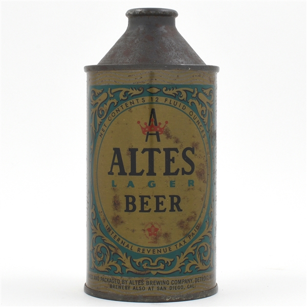 Altes Beer Cone Top IRTP DETROIT 150-12