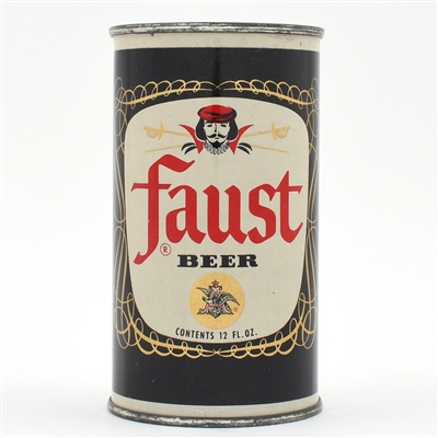 Faust Beer Flat Top RARE TOP CONDITION 62-27