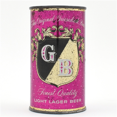 Griesedieck Bros Beer Color Series Flat Top SCRIPT DARK PURPLE 77-10