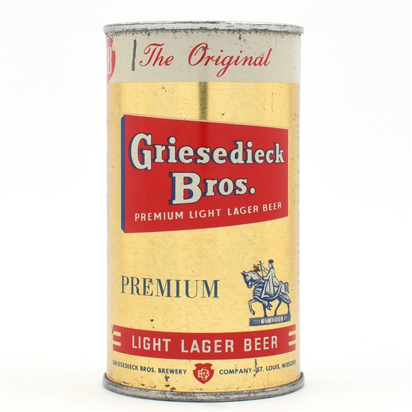 Griesedieck Bros Beer Flat Top 76-14