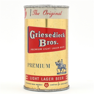 Griesedieck Bros Beer Flat Top 76-14